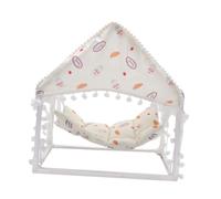 perfk Guinea Pig Hammock Guinea Pig Bed Warm Pet Bed Nest Removable Guinea Pig Tent Small Animals Bed, for Bunny