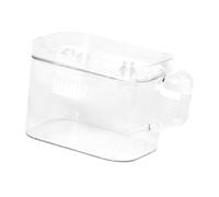 perfk Hamster Travel Cage Small Animal Carrying Cage with Ice Storage Box Sturdy Clear Pets Travel Carrier for Home Mice Gerbils, No Handle Type