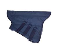 perfk Horse Pasture Neck Warmer, Riding Accessory with Filling, 600D Oxford, Warm, Universal, Thickened Hooded Scarf, Blue