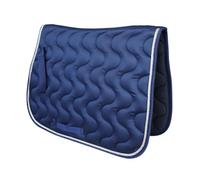perfk Horse Saddle Pad, Shock-absorbing, Portable And Versatile, Riding Protection, Sweat-wicking Cushion for The, Blue