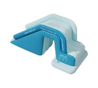perfk Inflatable Slide PVC Waterslide Water Slide for Garden Outdoor Indoor Family Yard, Blue