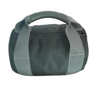 perfk Kettlebell Sandbag Sand Not Included Wtih Handle Bag Only Sand Weights Bag for Workout Cross Training Boxing Equipment, Gray