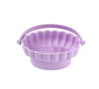 perfk Makeup Brush Cleaner Mat Cosmetic Brushes Washing Tool Make up Brush Washing Bowl for Brushes Powder Sponges Travel