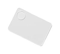 perfk Makeup Palette Tray Makeup Mixing Tray Beauty Salon Easy to Use Sleek Portable Compact Pigment Cosmetic Foundation Palette, Rectangle 10cmx15cm