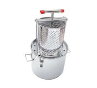 perfk Manual Honey Extractor Honey Press Machine Household Supplies Stainless Steel Tool Fruit Vegetable Juicer for Juice Making