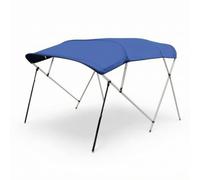 perfk Marine Cover With Rust Resistant Aluminum Frame 600D Oxford Waterproof Shade Canopy Suitable For Boats Fishing Deck, style to 4