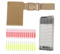 perfk Marking Light Dispenser,Glow Lighting,Portable Sticks,Easy to Use,Marker Emergency Long Time Glow,Glow Sticks, Khaki