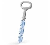 perfk Massage Roller Back Massager Massage Stick Trigger Point Roller Polypropylene Function Suitable for Between Shoulder Region Spine Pathway, Blue