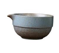 perfk Matcha Bowl Handmade Ceramic Bowl Japanese Tea Cup Traditional Porcelain Tea for Japanese Matcha Preparation, Blue