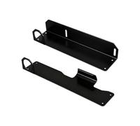 perfk Mounted Jack Bracket, Anti-roll Bracket, Versatile, Organized Storage Rack, Jack Holder for Driveway on The, black