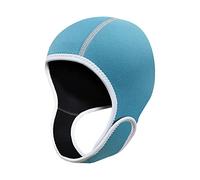 perfk Neoprene Wetsuit Hood 2mm for Scuba Diving, Head Cover for Water Sports, Blue