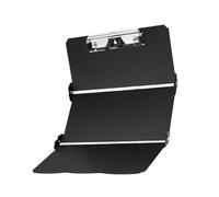 perfk Nursing Clipboard Notepad Nurse Clip Board Foldable Clipboard for Students Nurses, Black