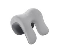 perfk Office Chair Memory Neck Support Neck Cushion for Adults Soft Multi Use Memory Foam Comfortable Armrest Pad Napping Pillow, Light and Dark Gray