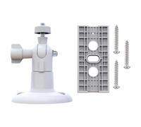 perfk Outdoor Security Camera Mount, Security Camera Bracket, Practical Accessories, Versatile Wall Mount for Home, White