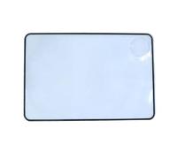 perfk Page Magnifier for Reading Lightweight Lens Sheet Bookmark Flat Magnifier for Maps Books Newspaper Small Prints