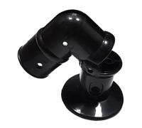 perfk Patio Umbrella Accessories Elbow Steering Bracket Bend Head Parasol Spare Parts for Garden Outside Backyard Picnic Beach