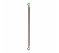 perfk Pilates Bed Spring Coil Replacement Spring Metal Tension Loop Component Stainless Steel Wire Elastic Hardware Suitable for pilates reformer upkeep exercise gear repair shop fabrication, 2