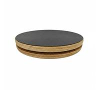 perfk Pilates Rotation Disc Exercise Balance Board Training Wooden Slider Core Engagement Floor Movement Practice Stable Support Suitable for Women