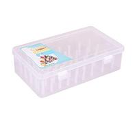 perfk Plastic Spools Storage Box Embroidery Sewing Crafts Thread Spools Container Empty Case Holder