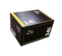 perfk Plyometric Jump Box Plyometric Box Step up Box Plyo Box for Fitness Conditioning, 40cmx30cmx35cm