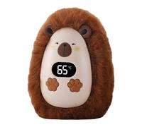perfk Pocket Hand Warmer Hand Warming Funny Mini Adorable USB Rechargeable for Office Winter Outdoor Fishing Bedroom, Dark Brown