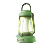 perfk Portable Camping Lantern with Adjustable Brightness, LED Outdoor Light for Emergencies, Backpacking, Green