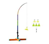 perfk Practical And Easy-to-install Solo Badminton Training Equipment for Individual Practice And Game, Style C