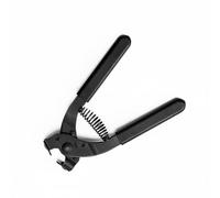 perfk Punching Equipment Leather Hole Stitching Punch Pricking Iron Tool With 4mm Spacing High Carbon Steel Noise Reducing Spring Handle suitable for bags late night crafting, 4MM 2-Teeth