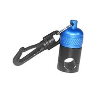 perfk Regulator Hose Holder for Scuba Diving, Keeper for BCD with Quick Release, Blue