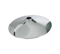 perfk Replacement Pub Bar Stool Base Mount Plate Metal Iron Heavy Duty Replacement Parts Accessories for Counter Stools Easy to Install, 45cm