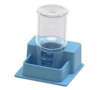 perfk Reptile Feeder Feeding Accessories Water Feeding Bowl Reptile Water Dish for Tortoise, Light Blue