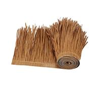 perfk Roof Thatch Artificial Palm Thatch Simulation 39"x20" Multipurpose Equipment Decorative Simple Using Grass Skirting Roof for Garden, A