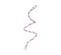 perfk Rope Perch for Bird Cages Bird Chewing Toy Colorful Cotton Amazon Parrots Cage Toy for Regular to Big Size Birds Cockatiels, 100cm