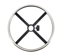 perfk Rotating Office Chair Footrest String Accessories Stainless Steel for Office Desk Chair, 40cm