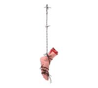 perfk Scary Hanging Severed Halloween Decoration Halloween Props for Outdoor Home Garden, Style E