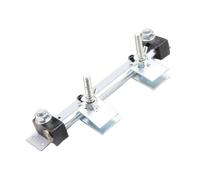 perfk Silk Screen Printing Hinge Clamp, Heavy Duty Professional Metal Compact Sturdy DIY Hobby Tool Screen Frame Butterfly Clamp