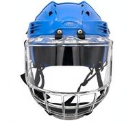 perfk Sports Visor Face Covering Lightweight Polycarbonate Anti-Debris Secure Fit Adjustable Strap Suitable for Athletes Practice Training Competition
