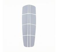 perfk Surfboard Grip Pads Traction Pad Deck Pad Tail Pad Anti Slip With Diamond Texture EVA Foam Backing For Long Adhesion Suitable for breaks sandbar , White