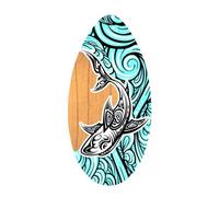 perfk Surfboard Skimboard, Water Sports, Stand Up Skimboard, Beach Toy, 41 Inch Small Surfboard for Men, Women, Beginners And, Style D