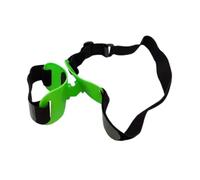 perfk Table Tennis Arm, Forearm Fixator, Rust-resistant, Lightweight, Portable, Compact, Practical Solo Exercise Device, green with straps