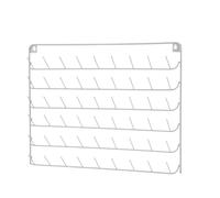 perfk Thread Holder Wall Mounted Thread Storage Sewing Thread Organizer Spool Rack, White