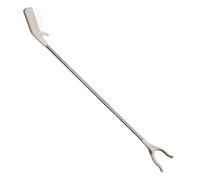 perfk Trash Grabber Reacher Reaching Tool Ergonomic Handle Pickup Tool Garbage Trash Picker for Camping Railway Road, 100cm