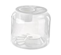perfk Turtle Tank DIY Micro Landscape, High Capacity Living Room Display Tank Aquatic Aquarium for Dorm Living Room Cafe Bedroom, XL with lid