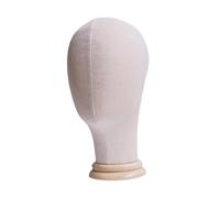 perfk Wig Making Hat Display Stand Mannequin Head,Headphones Rack,Manikin Head Model for Beauty Salon or Shop Headset Eyeglasses