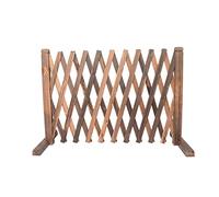 perfk Wooden Fence Photo Background Extendable Trellis Fence Photo Props Foldable Garden Screen Panel for Outdoor Entrance Home Courtyard