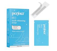 Perfora Teeth Whitening Strips | Teeth Whitening Formula, Safe for Enamel and No Sensitivity | PAP, Hydroxyapa and PVP for Removing Tooth Stains | Mint Flavour