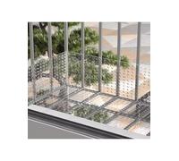 Perforated Acrylic Sheets Hole, Clear Perforated Polycarbonate Sheets 39.4x5.9-59.1in Decorative Panel Window Mesh(39.4x11.8")