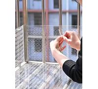 Perforated Acrylic Sheets Hole, Perforated Polycarbonate Sheets Plastic Mesh Balcony Window Safety Screen Multiple Sizes(40cm x 200cm)