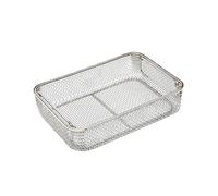 Perforated Baskets,304 Stainless Steel Sterilization Tray Mesh Perforated Basket for Surgical Medical Dental Instruments
