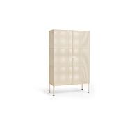 Perforated Cabinet Large Eggshell